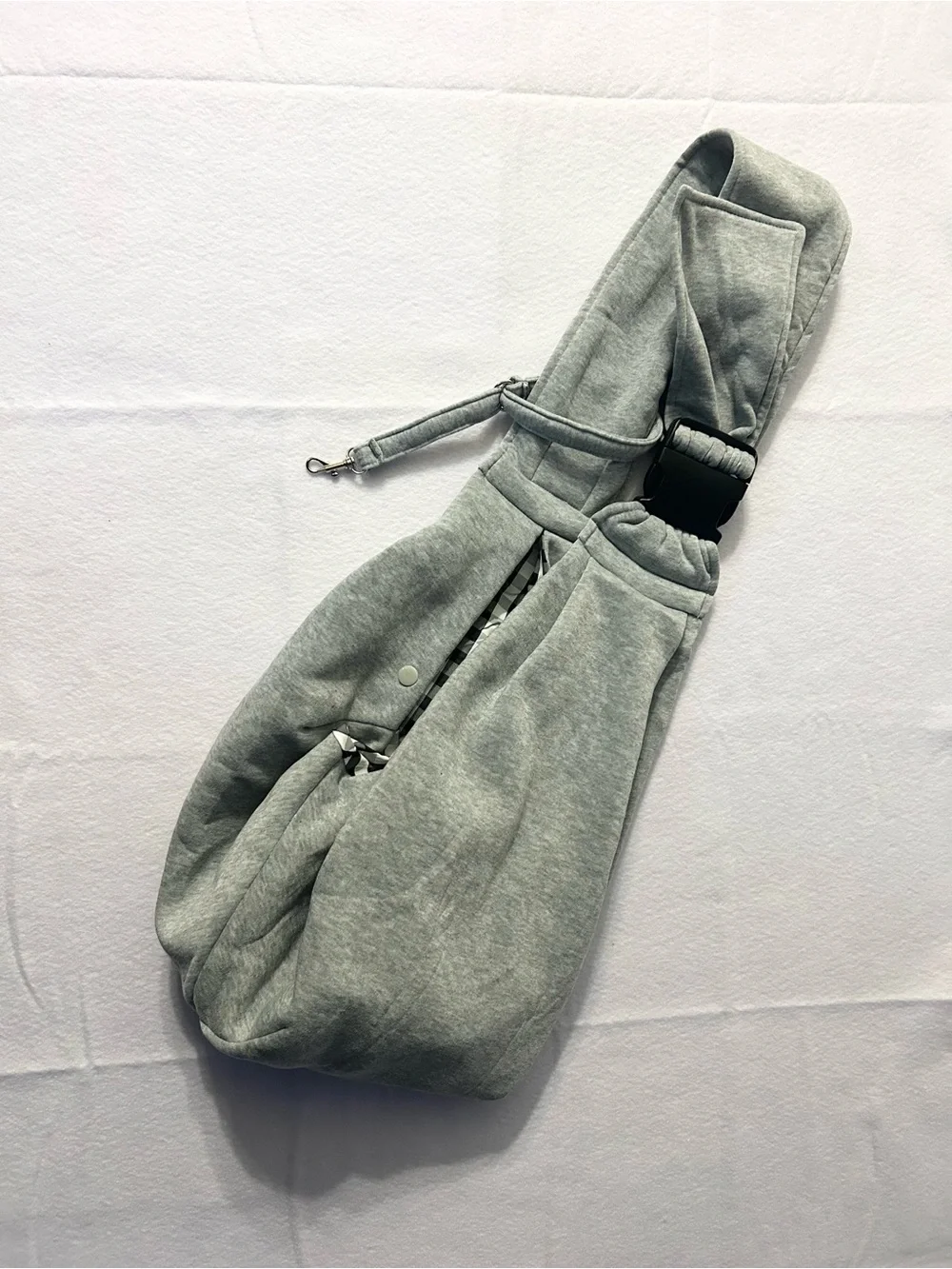 Tomkas Small Dog Cat Gray Pet Sling Carrier 3-10lbs